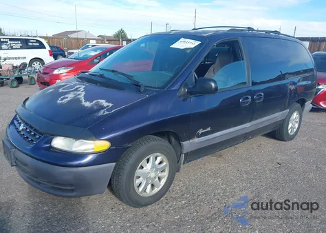 1999 Plymouth Grand Voyager Se из США, поврежденный, VIN 2P4GP44G7XR248881
